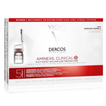 Dercos Aminexil Clinical Femme Ampoules Anti-chute