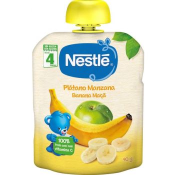Puré banana e Mela a Bolsita