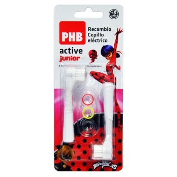 Têtes de rechange Brosse à dents électrique Active Junior Ladybug
