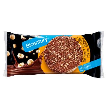 Galettes de Riz au Chocolat au Lait et Noisettes