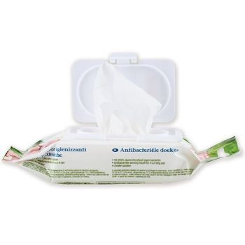 Lingettes Antibactériennes Nettoyantes pour Sucettes et Anneaux de Dentition
