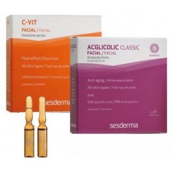 Ampoules C-Vit Traitement Flash