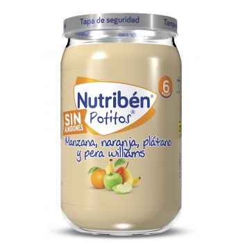 Petit Pot Pomme Orange Banane et Poire Williams