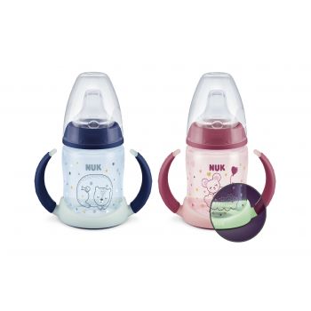 Biberon d'Apprentissage en Silicone Night