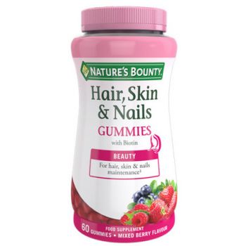 Gummies Biotine Cheveux, Peau et Ongles