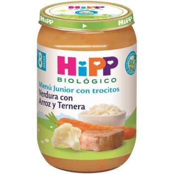 Petit Pot Légumes avec Riz et Bœuf +8 Mois