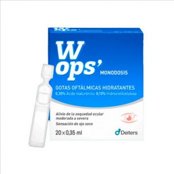 Wops' Gouttes ophtalmiques hydratantes