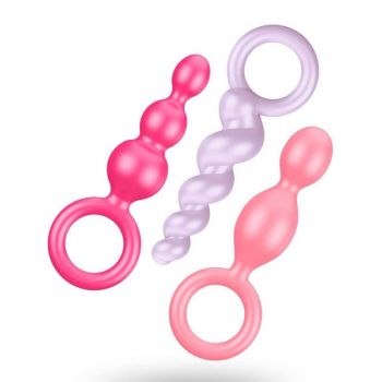 Set de 3 Plugs Colorés