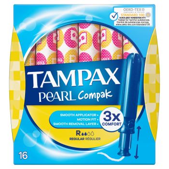 Tampons Compak Pearl Super Plus