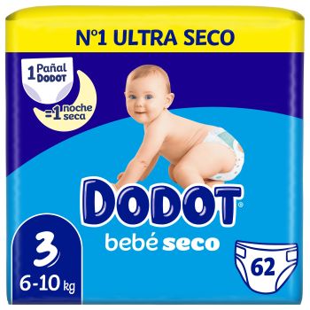 Couche Bebé Seco Taille 3 (6-10Kg)