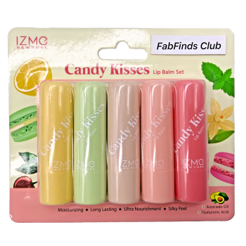 Set Lip Balm Candy Kisses