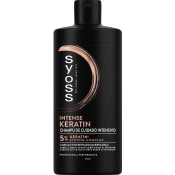 Shampoo alla keratina per capelli secchi e crespi