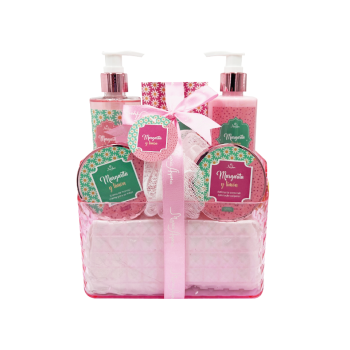 Set da bagno margherite e limone