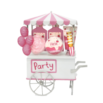 Set da bagno party in metallo