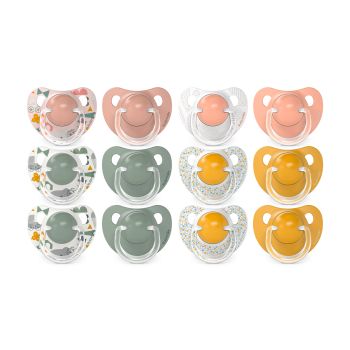 Sucettes Anatomiques Tétine Silicone 6-18M