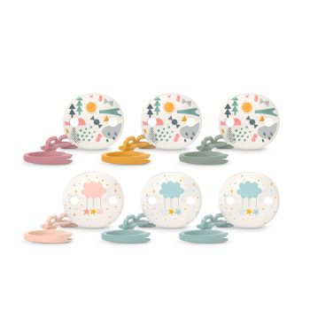 Attache-sucette avec chaîne