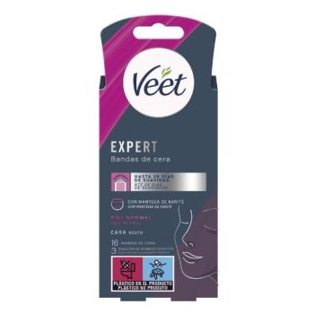 Expert Bandes de cire épilatoire Visage Peau Normale