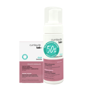 Pack CLX Ovules Vaginaux + CLX Mousse Hygiène Intime Pack CLX Ovules Vaginaux + CLX Mousse Hygiène Intime