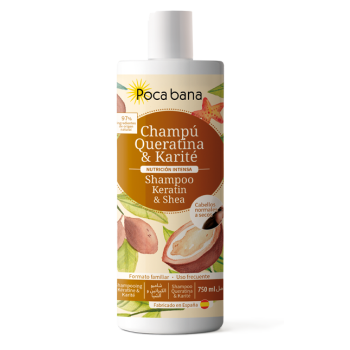 Shampoing Kératine & Beurre de Karité