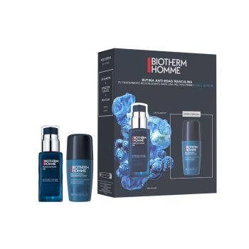 Coffret Force Supreme Anti-Âge et Déodorant pour Homme