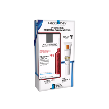 Set Retinol B3 Serum + Anthelios Age Correct SPF50 Set Retinol B3 Serum + Anthelios Age Correct SPF50