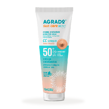 Crema Protettiva per il Viso con Colore SPF 50+