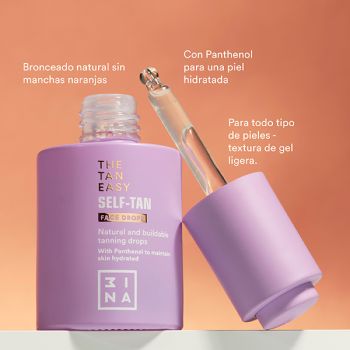 The Tan Easy Self Tan Face Drops