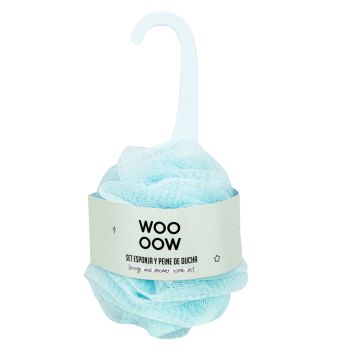 Set Spugna e Pettine da Bagno