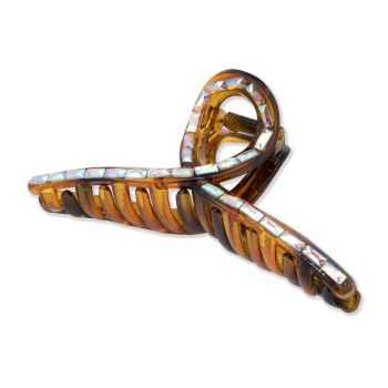 Oh My Hair Fermacravatte con treccia di strass Oh My Hair Fermacravatte con treccia di strass