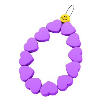 Cuori mobili da appendere