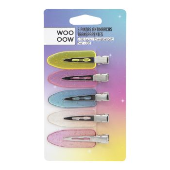 Set di 5 clip trasparenti antitaccheggio Set di 5 clip trasparenti antitaccheggio