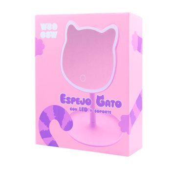 Specchio Gatto con Led e Supporto Specchio Gatto con Led e Supporto