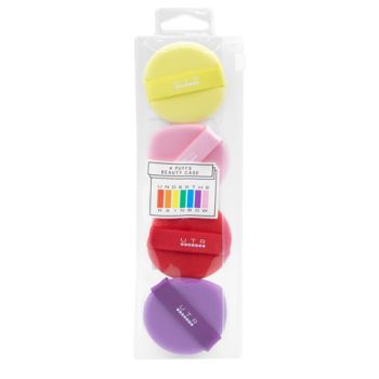 4 Puff Sponge Beauty Case