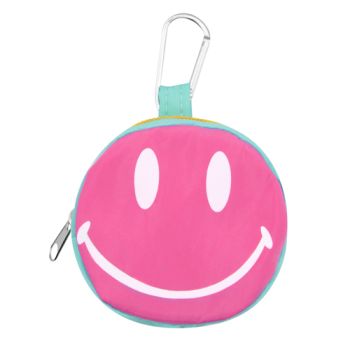 Happy Face Portafoglio con Moschettone