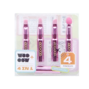 Eyebrush Kit Pennelli 4 in 1