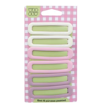 Set de 6 pinces clip