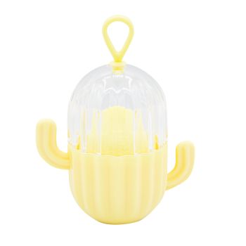 Housse protectrice Cactus + éponge de maquillage