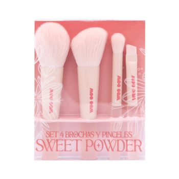 Set di spazzole e pennelli Sweet Powder 4