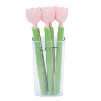 Set di 5 fermagli per borse a tulipano