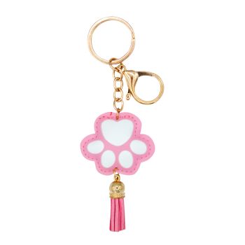 Simpatico portachiavi con impronte digitali