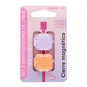 Hold It Set de 2 Organisateurs de Câbles