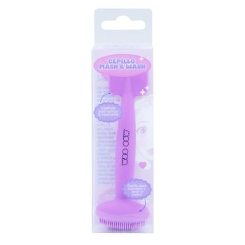 Brosse Mask & Wash Spatule Double Nettoyante