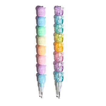 Set di 2 matite meccaniche staccabili Criceto Set di 2 matite meccaniche staccabili Criceto