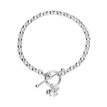 Bracelet Dame Argent Sterling/Revêtement en Or 18K Bracelet Dame Argent Sterling/Revêtement en Or 18K