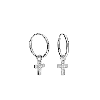Boucles d’Oreilles en Argent Halo