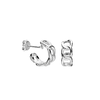 Boucles d’Oreilles en Argent Cannelle