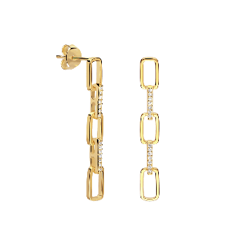 Boucles d’Oreilles Nara Plaqué Or