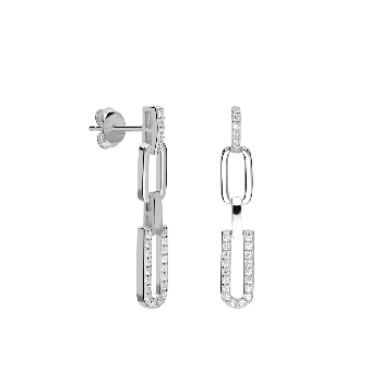 Boucles d’Oreilles en Argent Oasis