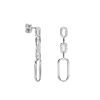 Boucles d’Oreilles en Argent Muse