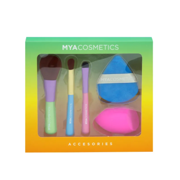Coffret Pinceaux et Éponges de Maquillage
